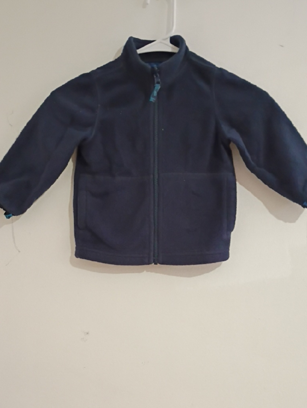 The Children's Place Navy Fleece Zip Jacket